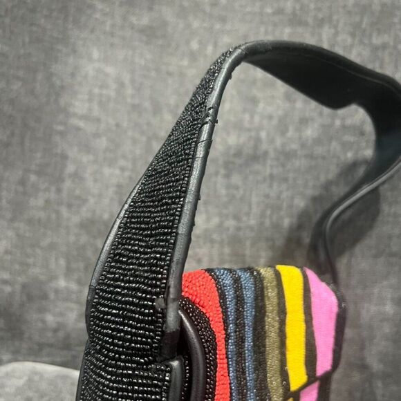 STAUD Tommy Bag Beaded Stripes - Picture 2 of 13